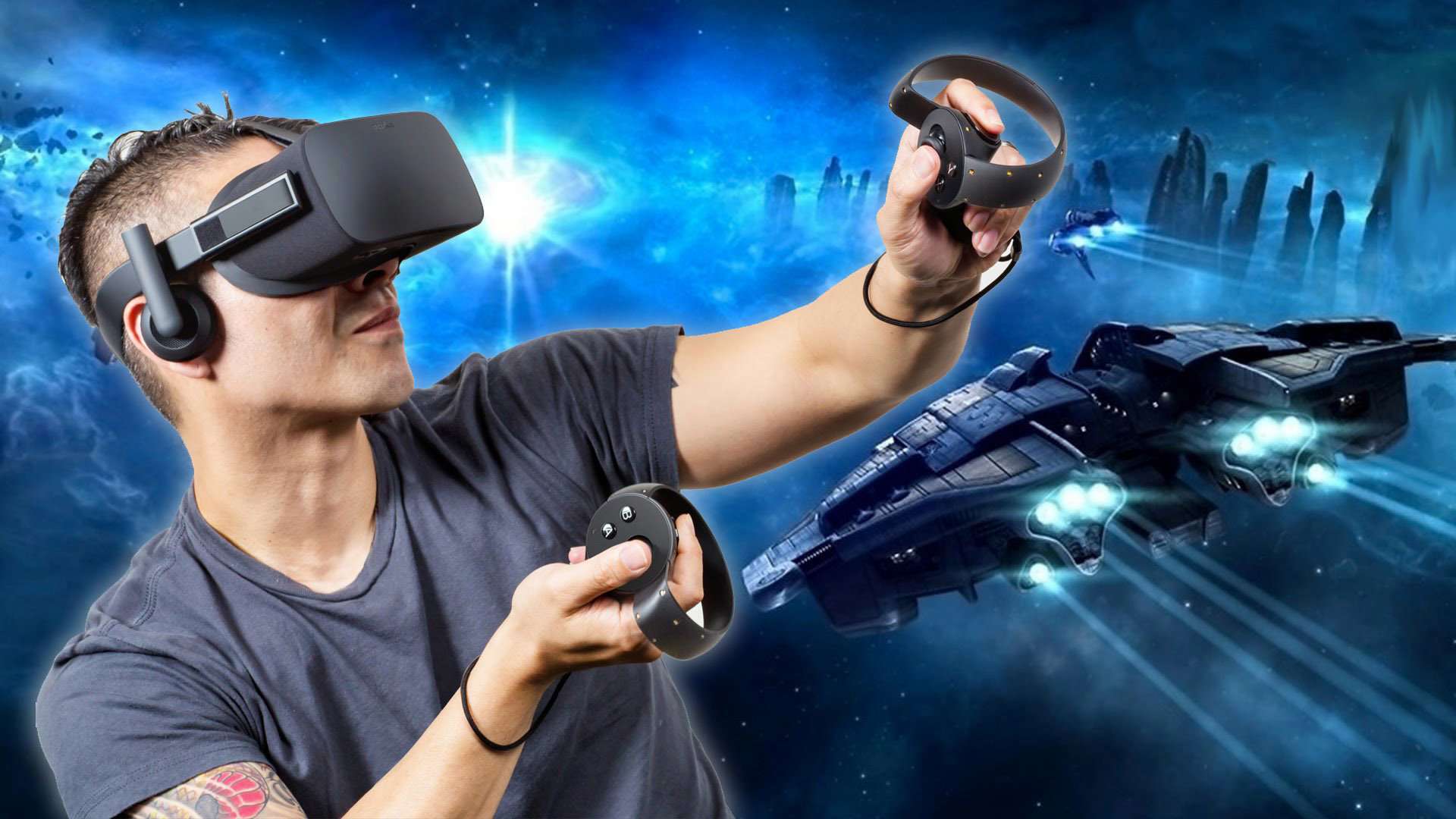 Песня на открытие игр будущего. Виртуальная реальность (Virtual reality, VR). VR шлем Окулус. Аттракцион виртуальной реальности. Виртуальнаяяреальность.